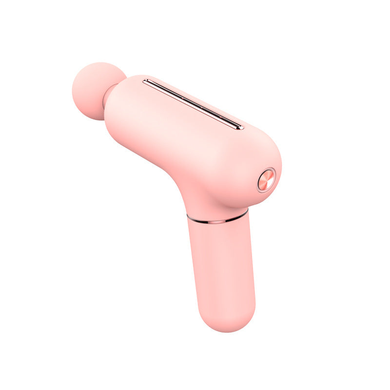 Mini USB Muscle Massage Gun Percussive Deep Tissue Massage Gun Girls Body Neck Pain Massager Fascia Gun